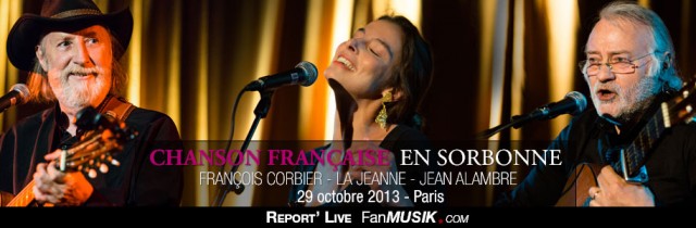 Chansons Françaises en Sorbonne – 29 octobre 2013