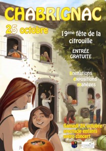 Chabrignac (19) : Participation à la Fête de la Citrouille